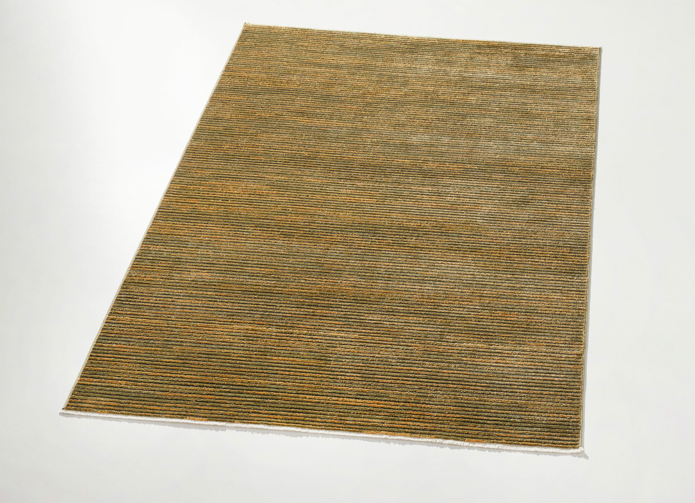 Moderne Brücken, Galerie und Teppiche, Größe 101 (Brücke, 40x 60 cm), Grün von BADER