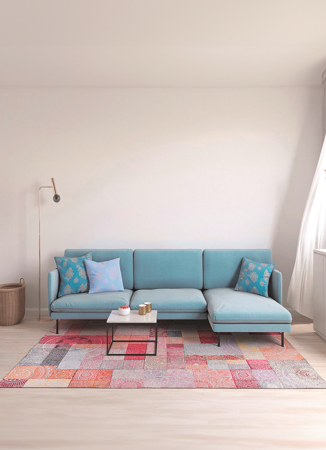 Moderne Brücken und Teppiche, Größe 115 (Brücke, 80 x 160 cm), Bunt von BADER