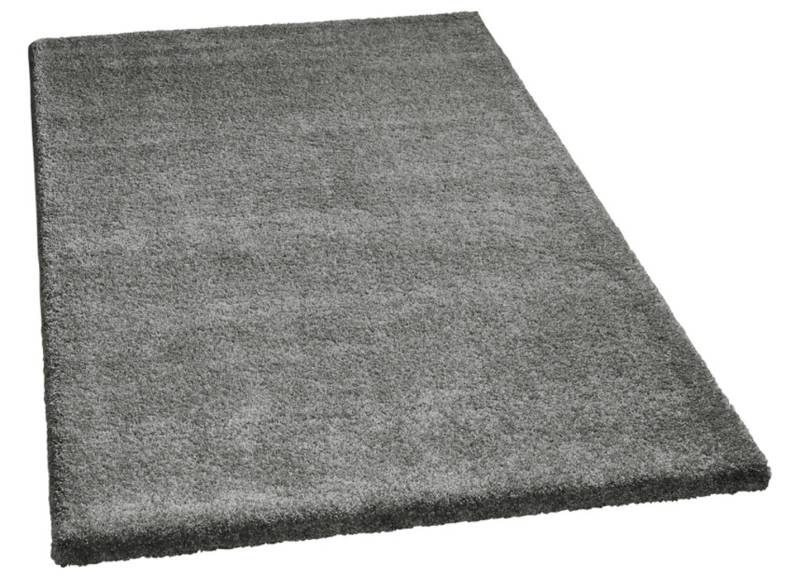 Pflegeleichte Brücken und Teppiche, Größe 111 (Brücke, 60x110 cm), Anthrazit von BADER
