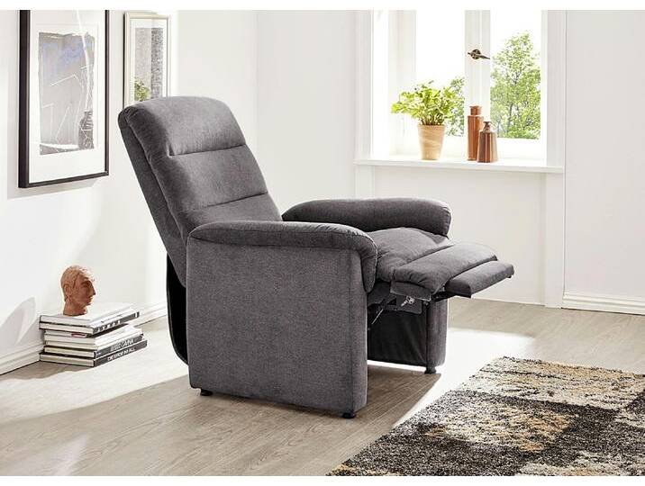 Relax-Sessel mit doppelter Federung, Grau von BADER