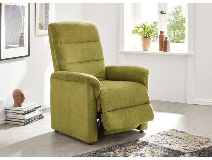 Relax-Sessel mit doppelter Federung, Grün von BADER