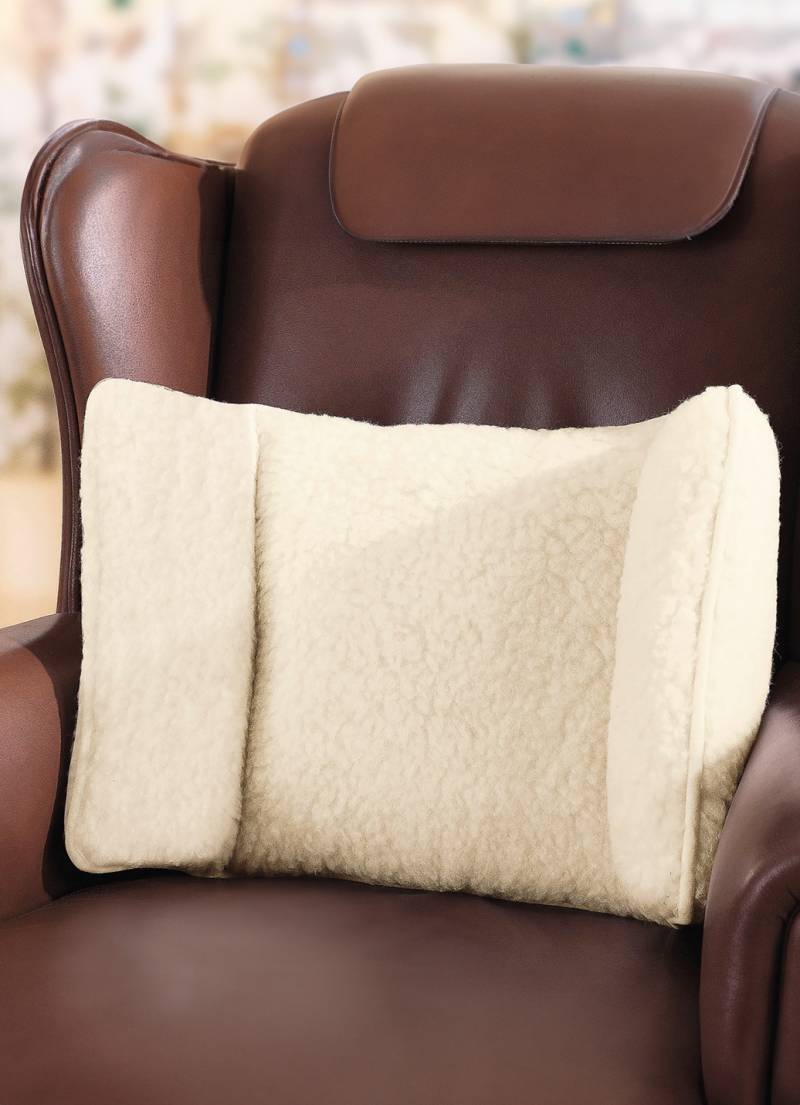 Rundum-Sitzkissen stützt Ihren Rücken im Lendenwirbelbereich, Natur Rundum-Sitzkissen stützt Ihren Rücken im Lendenwirbelbereich, Natur von BADER