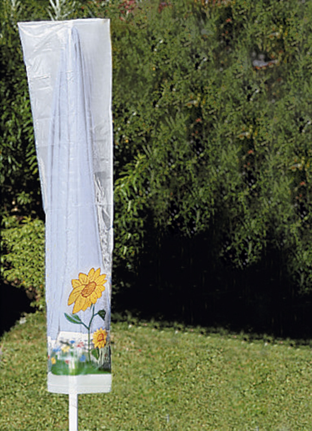 Schutz für Gartenmöbel und Auflagen, Sonnenschirm, Weiss Schutz für Gartenmöbel und Auflagen, Sonnenschirm, Weiss von BADER