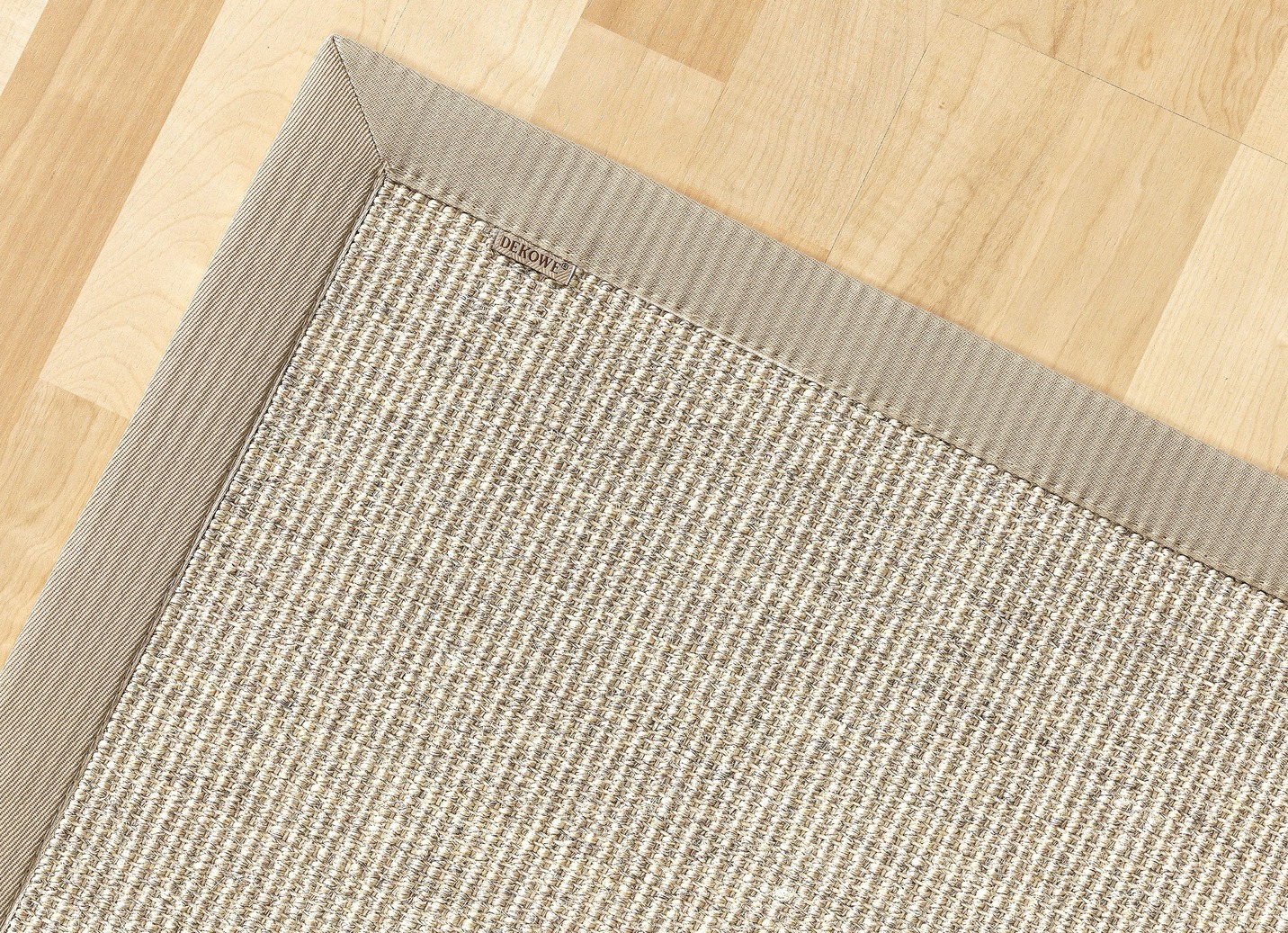 Brücken, Galerie oder Teppiche aus echt Sisal - die reine Natur, Größe 164 (Brücke, 120x170 cm), Beige von BADER