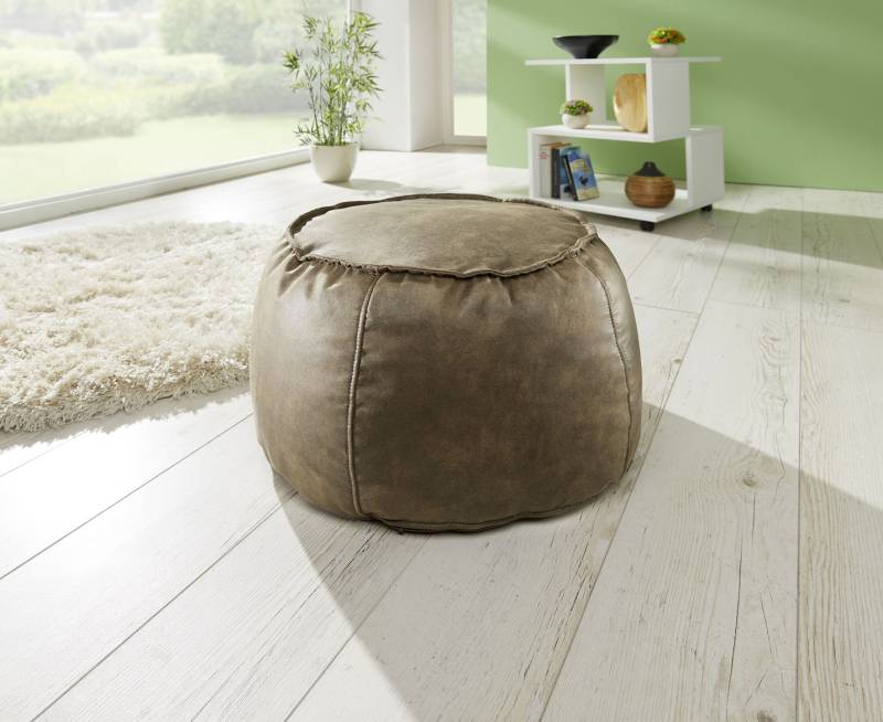 Sitzhocker ø 60 cm, Dunkelgrün Sitzhocker ø 60 cm, Dunkelgrün von BADER