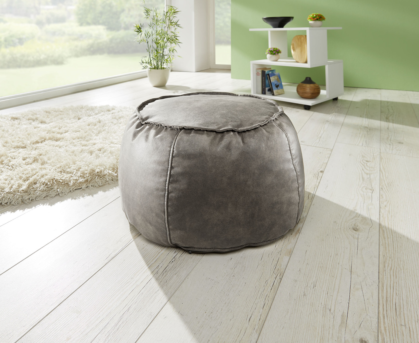 Sitzhocker ø 60 cm, Grau Sitzhocker ø 60 cm, Grau von BADER