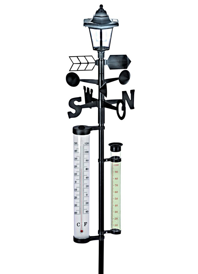 Solar-Wetterstation, Schwarz von BADER