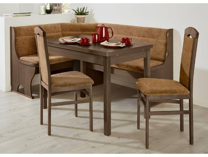 Stilvolle Esszimmermöbel, 2er-Set Stühle, Nussbaum-Beige von BADER
