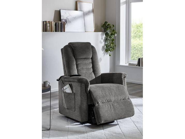 TV-Sessel mit Motor und Aufstehhilfe, Anthrazit von BADER