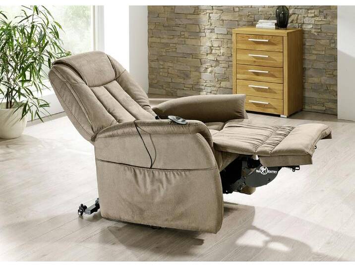 TV-Sessel mit Motor und Aufstehhilfe, Beige von BADER