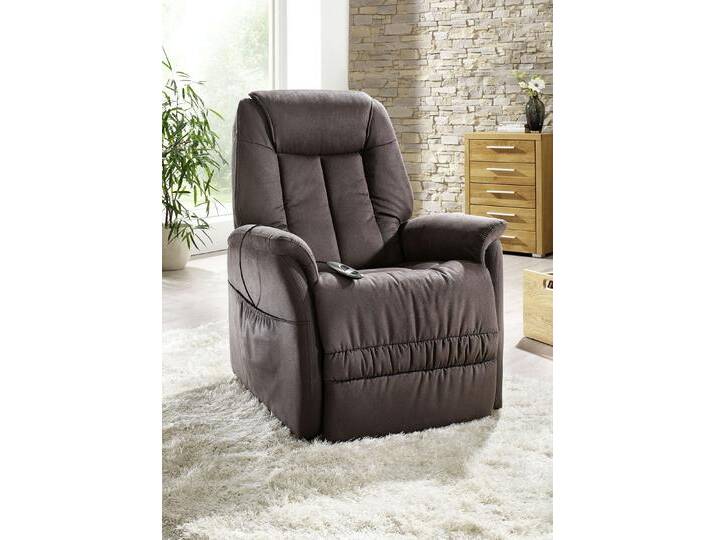TV-Sessel mit Motor und Aufstehhilfe, Braun von BADER