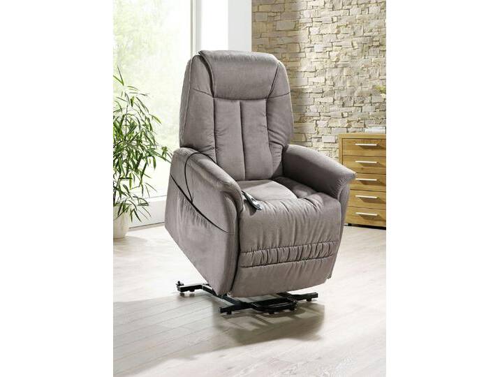 TV-Sessel mit Motor und Aufstehhilfe, Graubraun von BADER
