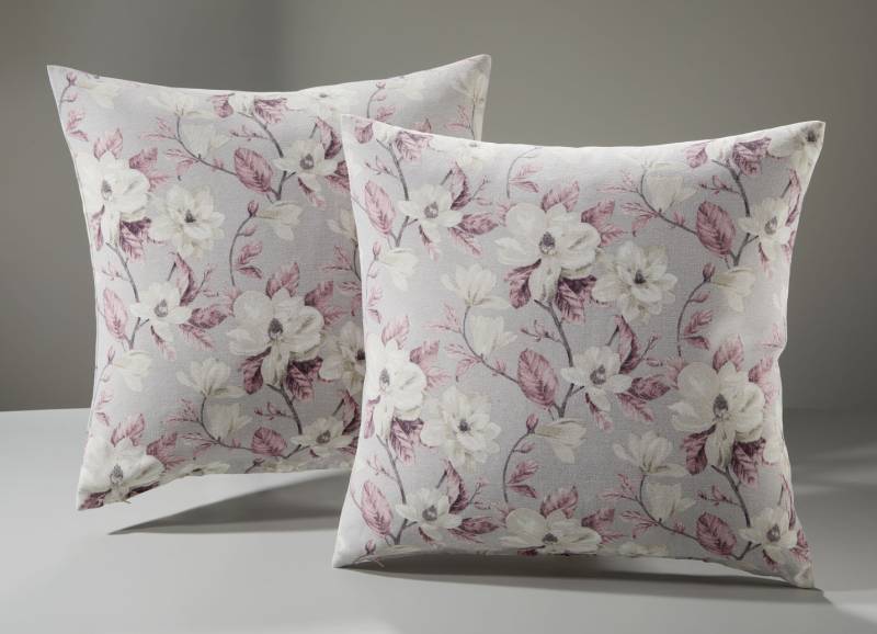 Tagesdecken mit Karosteppung und Kissenbezüge, Größe 920 (2 Kissenbezüge, 40x 40 cm), Grau von BADER