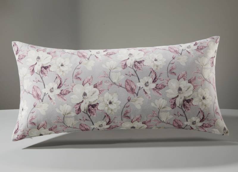 Tagesdecken mit Karosteppung und Kissenbezüge, Größe 924 (Kissenbezug, 40x 80 cm), Grau von BADER