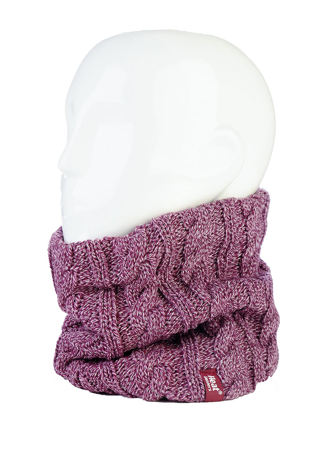 Thermo-Artikel Heat Holders® für mehr Komfort im Winter, Schlauchschal, Rosé von BADER
