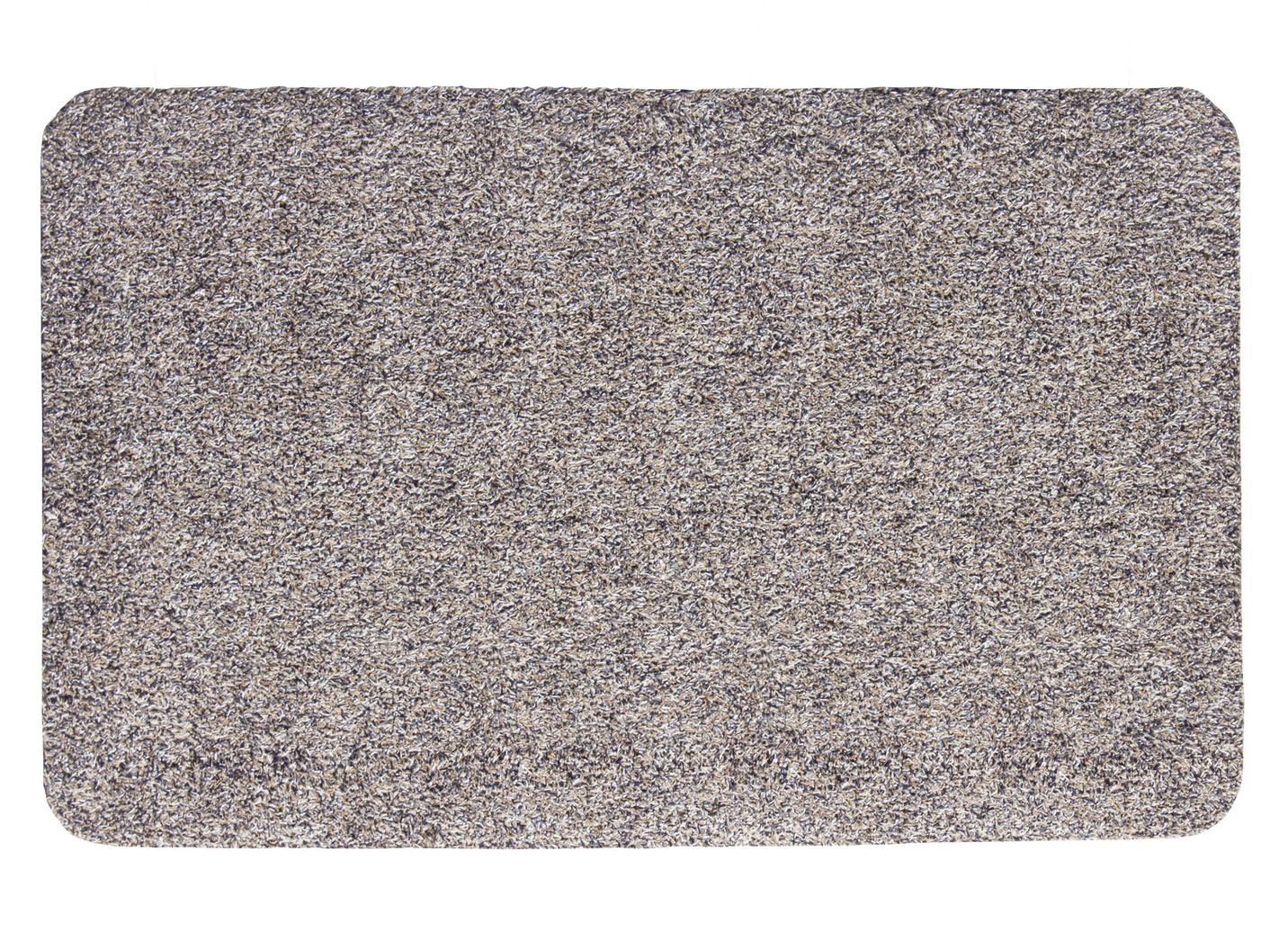 Waschbare Schmutzfangmatte für innen und außen, Größe 112 (67x180 cm), Granit von BADER