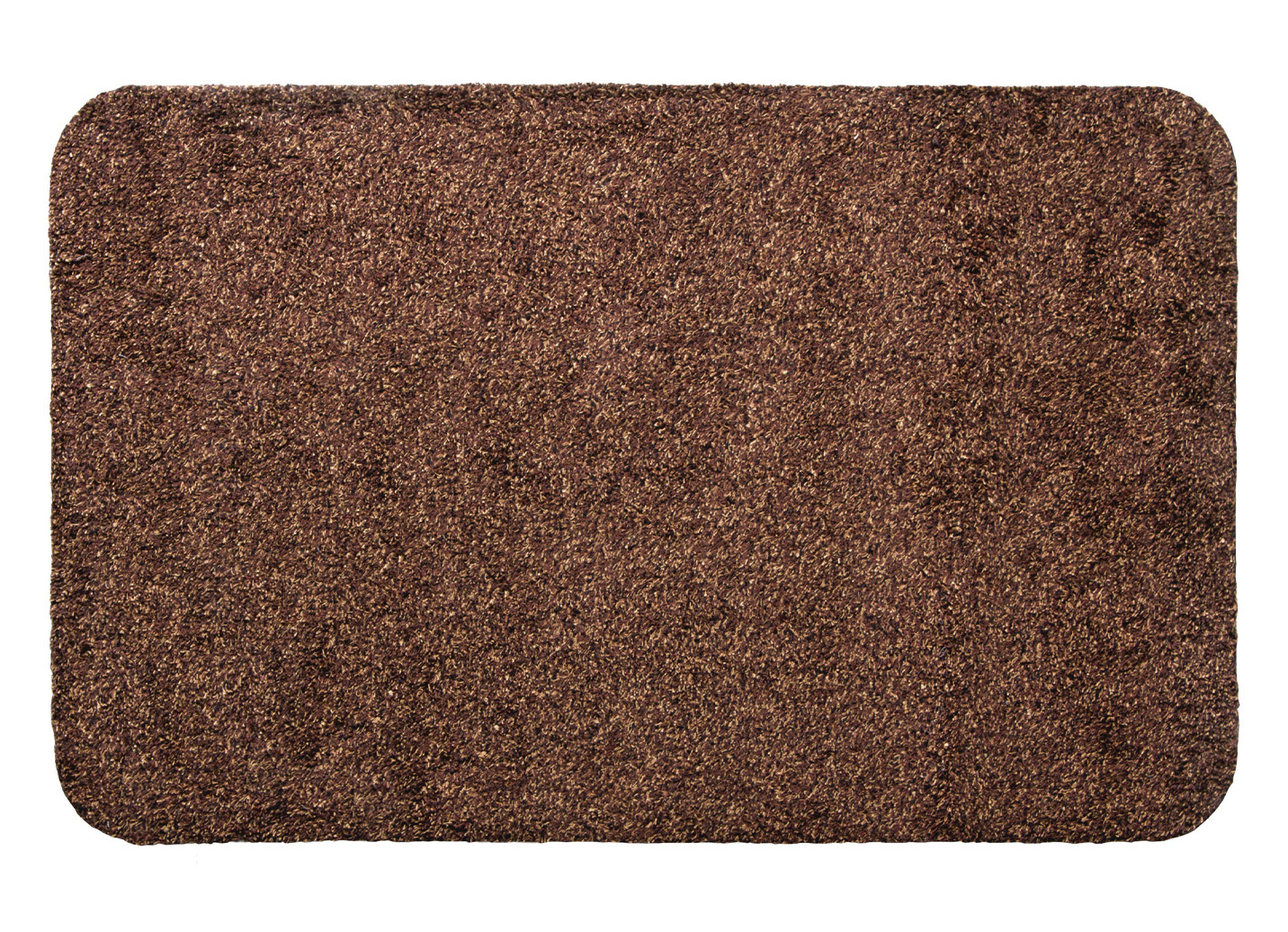 Waschbare Schmutzfangmatte für innen und außen, Größe 120 (100x150 cm), Braun von BADER