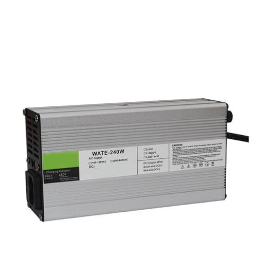 BADIKA Blei-Säure-Batterieladegerät 60 V 3 A Blei-Säure-Batterieladegerät 60 V Ladegerät for 73,5 V Blei-Säure-Batterieladegerät(3P XLR,E.U) von BADIKA