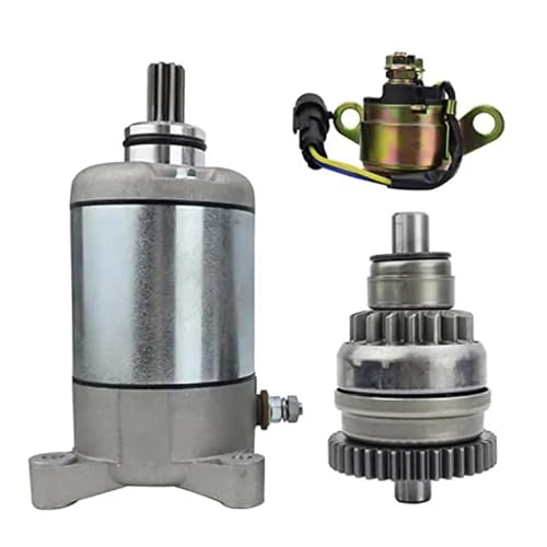 BADIKA Motor-Anlasser 3PCS Starter Motor Relais Motor Set for ATV500 400 2006-2012 for Scrambler 500 2007-201 18645 von BADIKA