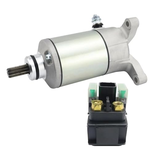 BADIKA Motor-Anlasser Anlasser mit Relais for 31100-19F00 31100-19F10 31100-48E00 von BADIKA