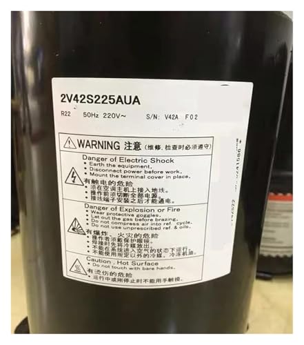 BADIKA Scroll Compressor Luftenergie-Warmwasserbereiter-Kompressor 2V42S225A2V44 2V47W385AUA Klimakompressor 3 PS(2v47S3R225AHA) von BADIKA