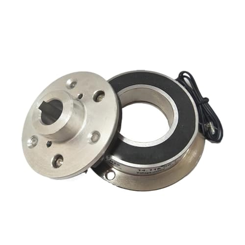 Elektromagnetische Kupplungen und Bremsen 14.115 Serie 24 VDC 15 W 16 Nm Power-on Elektromagnetische Bremse 14.115.08.1.1 Welle Bohrung 17mm(Shaft Bore 15mm) von BADIKA