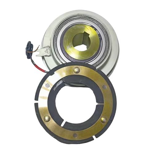 Elektromagnetische Kupplungen und Bremsen Eingebautes Lager DC 24V 68W 240Nm Elektromagnetische Kupplung 14.105.20.3.3 Wellenloch 40mm H7 mit Passfedernut von BADIKA