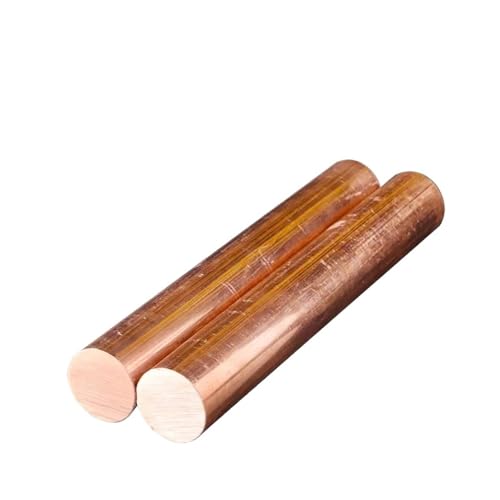Massiver Kupferstab 1 stücke Länge 300mm 400mm T2 Reinem Kupfer Stange Solide Rot Kupfer Durchmesser 10 12 14 15 16 18 20 22 25 28mm Sterben Entladung(16x400mm) von BADIKA