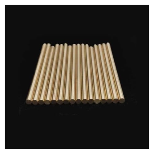 Massiver Kupferstab H59 Messing/massive Kupferstange Gelbe Kupfer-Rundstange 20 mm 22 mm 24 mm 25 mm 30 mm-70 mm Kupferstange(1pcs 28mmX150mm) von BADIKA