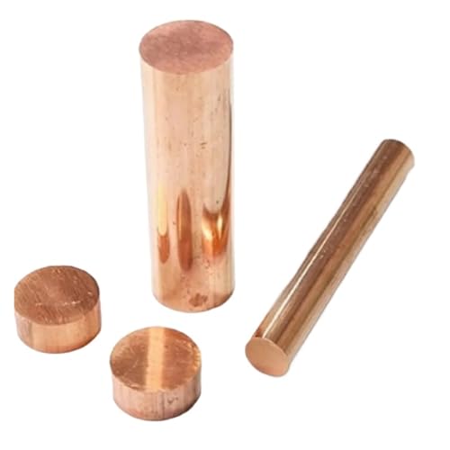 Massiver Kupferstab Kupferrundstab 2 mm bis 180 mm(Length 250mm 1pc,Diameter 110mm) von BADIKA