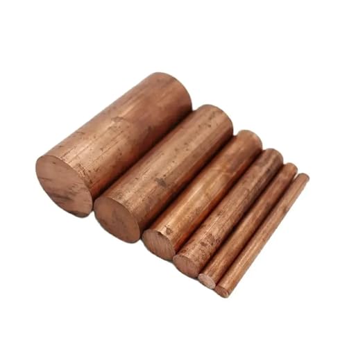 Massiver Kupferstab Kupferrundstab 2 mm bis 180 mm(Length 250mm 1pc,Diameter 13mm) von BADIKA