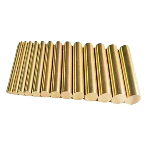 Massiver Kupferstab Rundstab aus massivem Messing(Length 500mm,90mm 1pc) von BADIKA