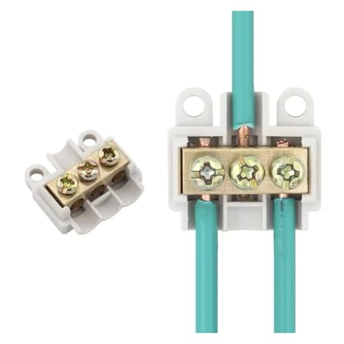 Piercing connector Verteiler-Kabelanschluss-Klemmenblock Schnell-Kabelanschluss-Klemmenblock T-Typ-Kabelanschluss Hochleistungs-Abzweigklemme(306,5pcs) von BADIKA