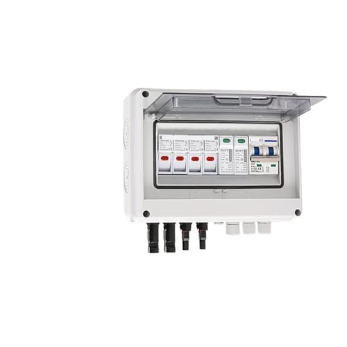 Solarumrichter-Box Solar Photovoltaik PV Combiner Box mit 2 in 1 heraus DC 600V Sicherung MCB SPD Box IP65(DC Fuse 25A) von BADIKA