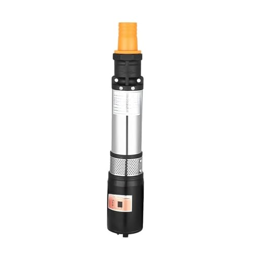 Tauchbrunnenpumpe Solarpumpe 2 "3 Zoll Zylinder 12V24V36V48V60V Hochhub-Gleichstrom-Wasserpumpe mit großem Durchfluss(-36V copper) von BADIKA