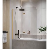 Badplaats - Badewanne Austin Gold 5mm mit Nanobeschichtung 100 x 140cm Dusch von BADPLAATS