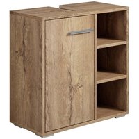 Badezimmer Badmöbel Neptunes 60cm Braun eiche - Unterschrank Bad Badezimmer Badmöbel Neptunes 60cm Braun eiche - Unterschrank Bad von BADPLAATS