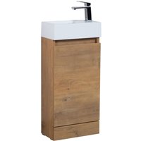 Badezimmer Badmöbel Peru 40 cm – Eiche – Badezimmermöbel mit Was Badezimmer Badmöbel Peru 40 cm – Eiche – Badezimmermöbel mit Was von BADPLAATS