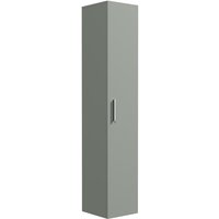 Badezimmer Badschrank Pluto 150cm - Matt grün - Hängende hohe Sä Badezimmer Badschrank Pluto 150cm - Matt grün - Hängende hohe Sä von BADPLAATS