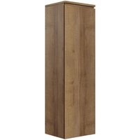 Badezimmer Schrank Angela 135cm Eiche – Regal Schrank Hochschrank Schrank Möbel - Eiche von BADPLAATS