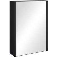 Badezimmerschrank Cuba 40 x 13 x 55 cm - Schwarz Matt - Badezimm Badezimmerschrank Cuba 40 x 13 x 55 cm - Schwarz Matt - Badezimm von BADPLAATS