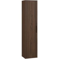 Badezimmerschrank Rimini 38 x 33 x 170 cm – Walnuss Braun – hoh von BADPLAATS