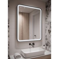 Badplaats - Badezimmerspiegel Ankara led Badezimmerspiegel - 70 x 90 cm - le Badplaats - Badezimmerspiegel Ankara led Badezimmerspiegel - 70 x 90 cm - le von BADPLAATS