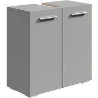 Badplaats - Waschtischunterschrank Jupiter 60 x 30 x 60 cm - Matt Grau - Bad Badplaats - Waschtischunterschrank Jupiter 60 x 30 x 60 cm - Matt Grau - Bad von BADPLAATS