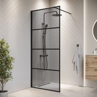 Duschwand Essos 70 x 200cm - Grauglass - Glas Duschabtrennung Sc Duschwand Essos 70 x 200cm - Grauglass - Glas Duschabtrennung Sc von BADPLAATS