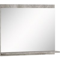 Spiegel Montreal 60 x 12 x 50 cm - Beton grau - Beton grau von BADPLAATS