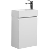 Wc Badmöbel Angela 40x22 cm Hochglanz Weiß - Schrank Waschbecken Wc Badmöbel Angela 40x22 cm Hochglanz Weiß - Schrank Waschbecken von BADPLAATS