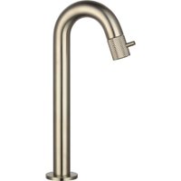 Bäder Boutique - AquaNovo Waschtisch- Kaltwasserarmatur 265 mm, Nickel gebürstet von BÄDER BOUTIQUE