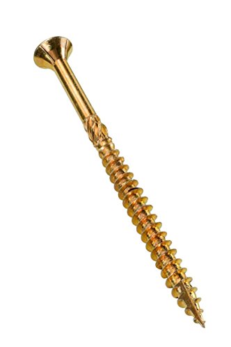 BÄR Spanplattenschrauben maderatec Cut-Spitze Abmessung 4,0 x 70 mm T20, 200 Stück von BÄR