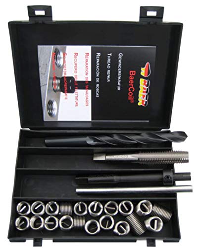 BaerCoil Gewindereparatur Set M 10 x 1,5 - Gewindereparatur M 10 Gewinde - Gewindepanzerung - Gewinde-Reparatur-Set - Gewindeverstärkung - Gewindereparatursatz von BaerCoil